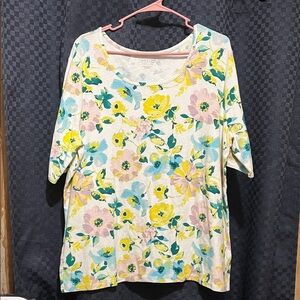 Plus size Floral Women's Top